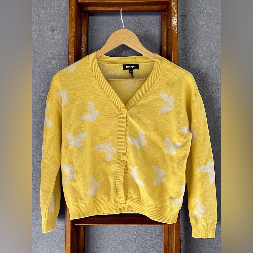 DKNY Butterflies 🦋 printed Cardigan For Kids